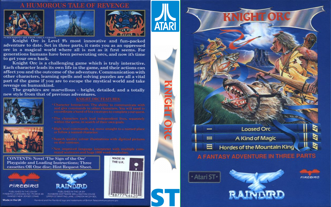 Knight Orc — box-texture (US)