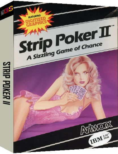 Strip Poker 2 — box-3D (US)
