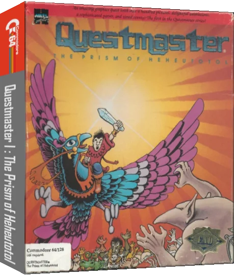 Questmaster 1 - The Prism of Heheutotol — box-3D (US)