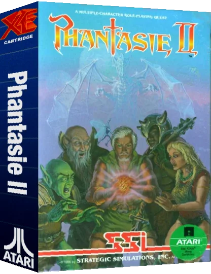 Phantasie 2 — box-3D (WOR)