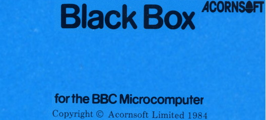 Black Box — support-texture (WOR)