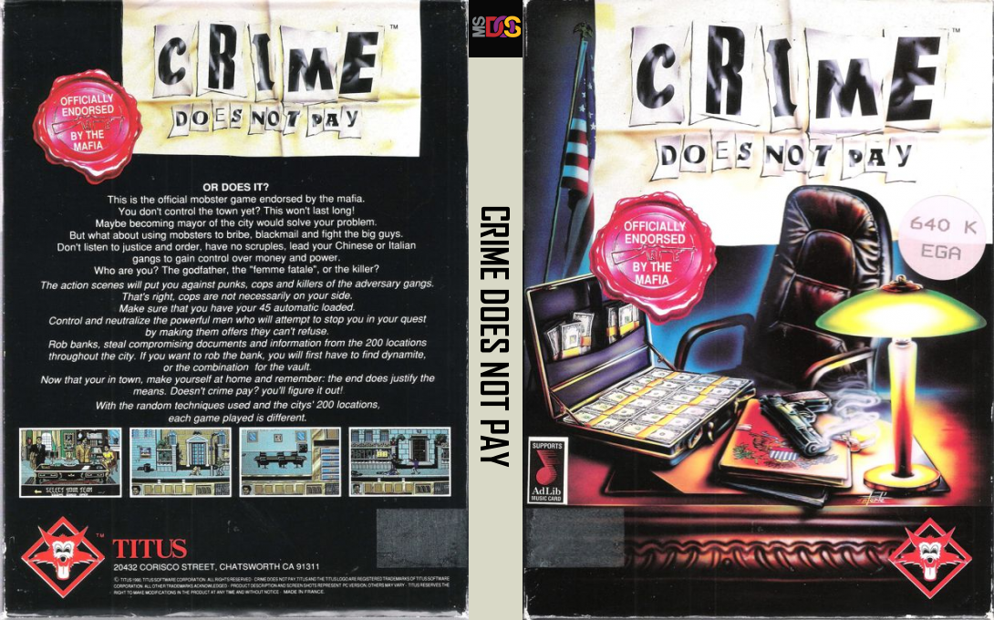 Crime Does Not Pay — box-texture (US)