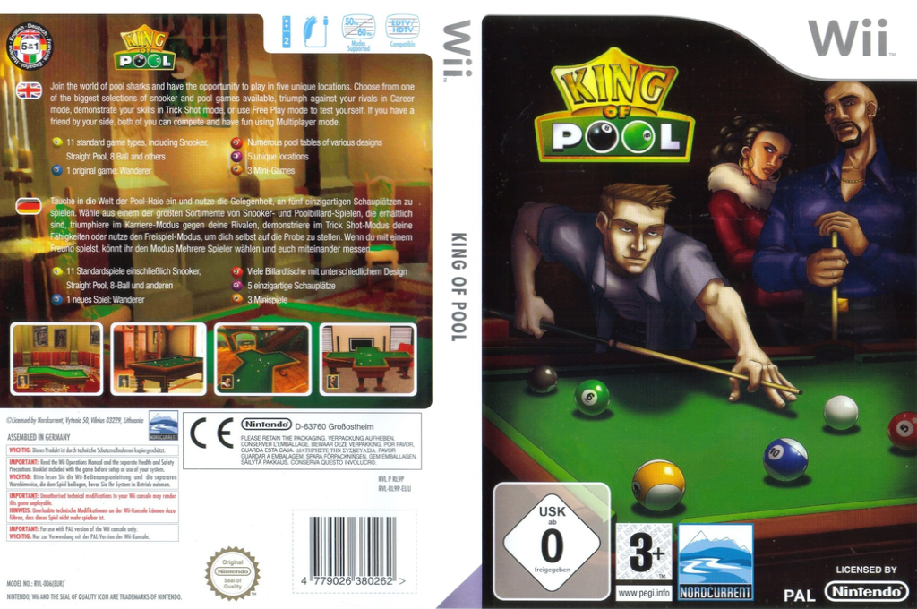 King Of Pool — box-texture (EU)