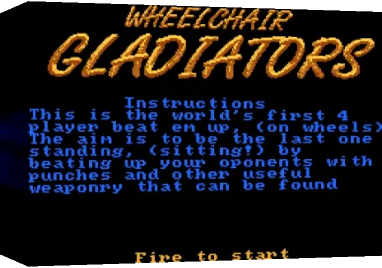 Wheelchair Gladiators — box-3D (WOR)