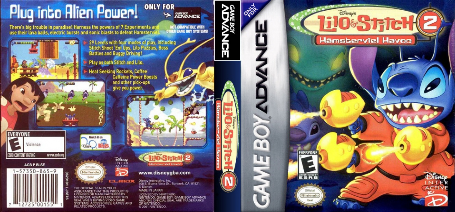 Lilo & Stitch 2 - Haemsterviel Havoc — box-texture (US)