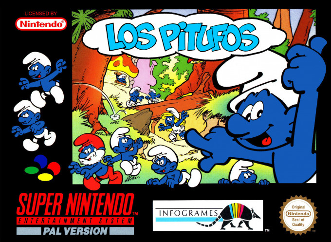Smurfs The — box-2D (SP)