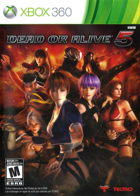 Dead or Alive 5 box art