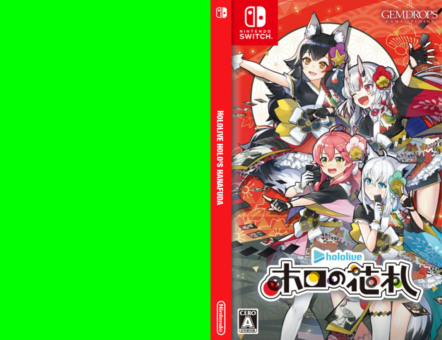 Hololive Holo's Hanafuda — box-texture (JP)