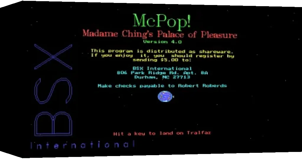 Madame Ching's Palace of Pleasure — box-3D (WOR)