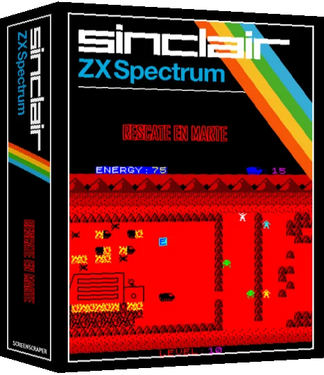 Rescate en Marte — box-3D (SS)