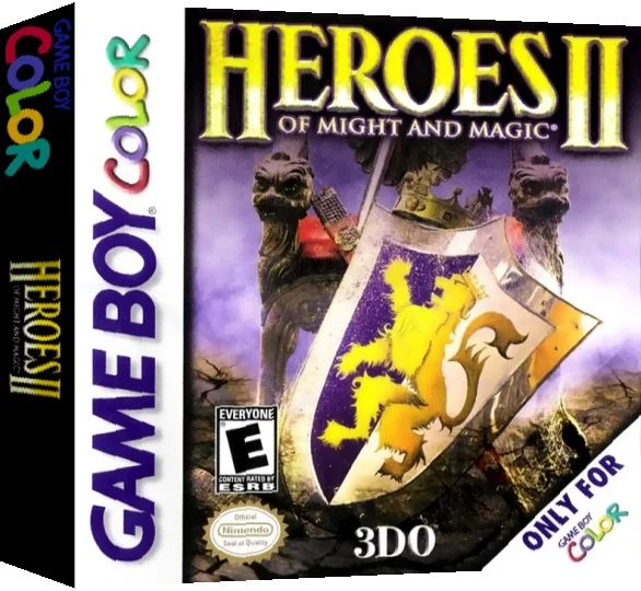 Heroes of Might and Magic II — box-3D (US)