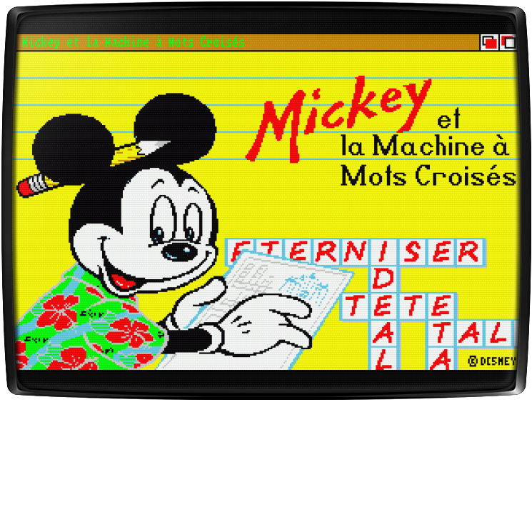 Mickey et la Machine a Mots Croises — mixrbv2 (FR)