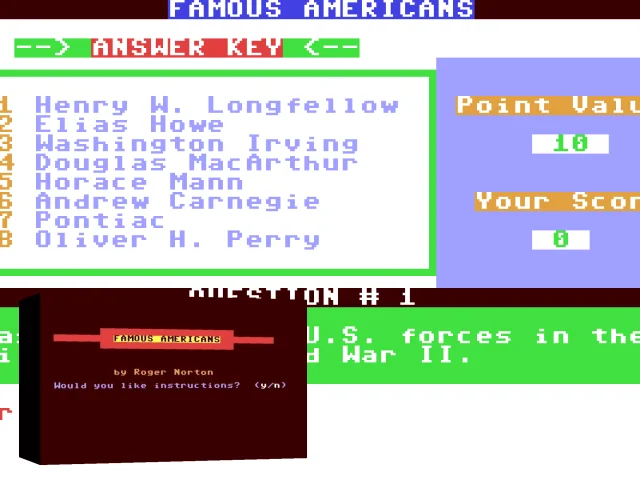 Famous Americans — mixrbv2 (WOR)