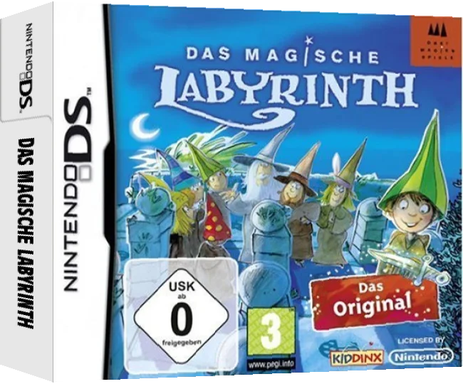 Magische Labyrinth, Das — box-3D (DE)