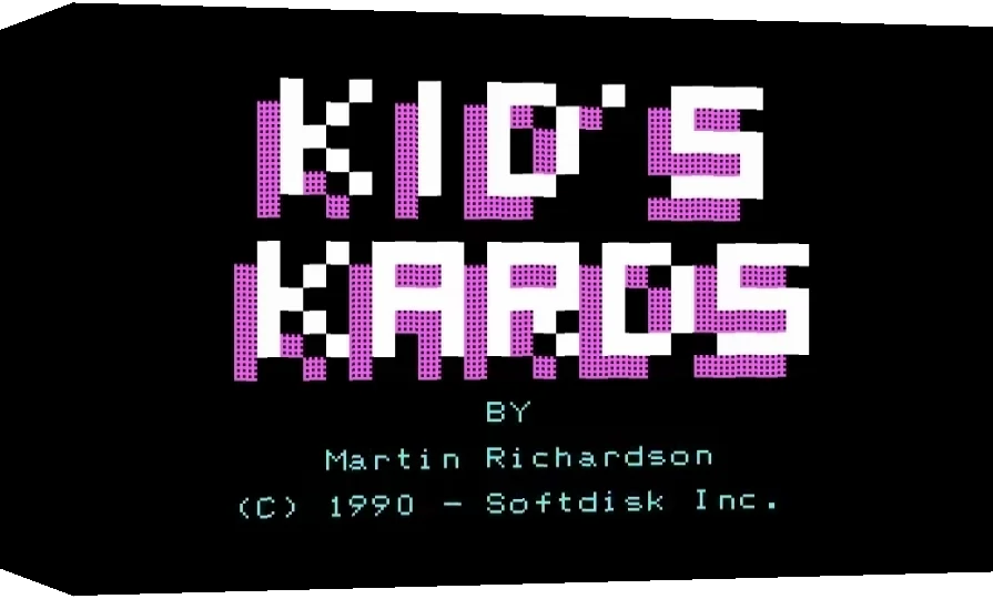 Kid's Kards — box-3D (WOR)
