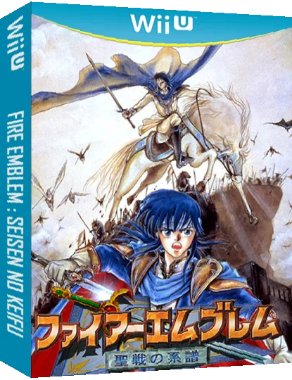 Fire Emblem - Seisen no Keifu — box-3D (JP)