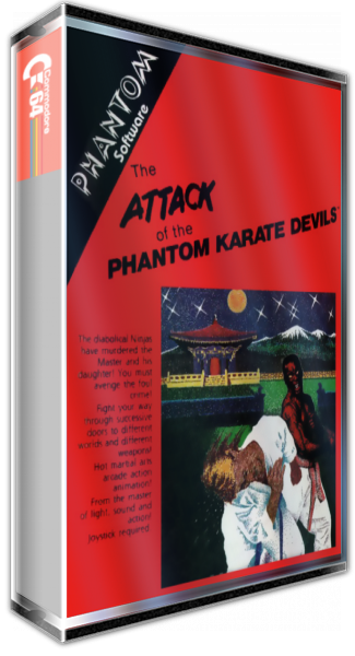 The Attack of the Phantom Karate Devils — box-3D (WOR)