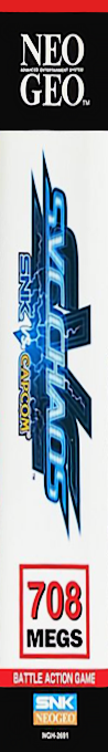 SNK vs. Capcom : SVC Chaos — box-2D-side (WOR)