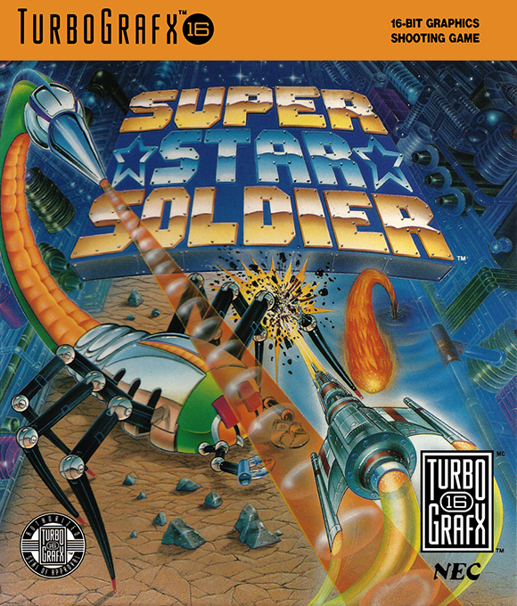 Super Star Soldier box art