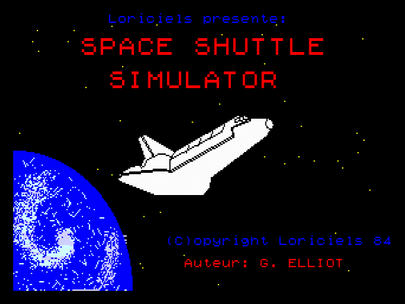 Space Shuttle Simulator — sstitle (WOR)
