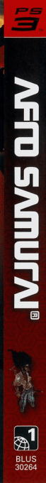 Afro Samurai — box-2D-side (US)