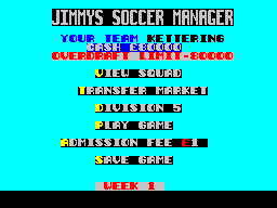 Jimmy's Soccer Manager — sstitle (EU)