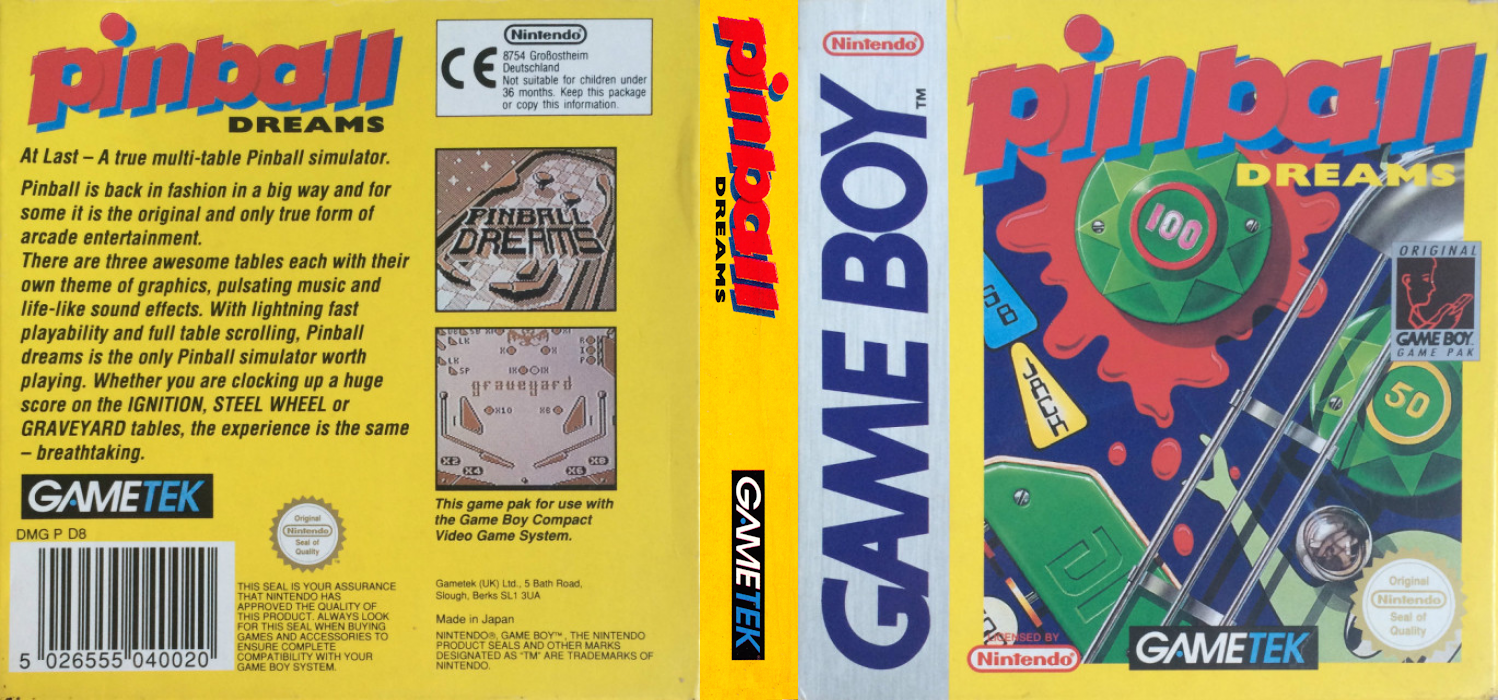Pinball Dreams — box-texture (EU)