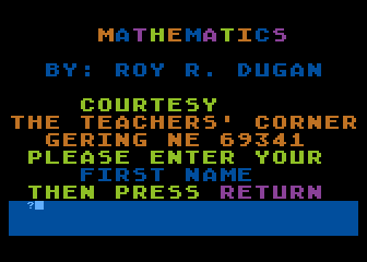 Mathematics — sstitle (WOR)