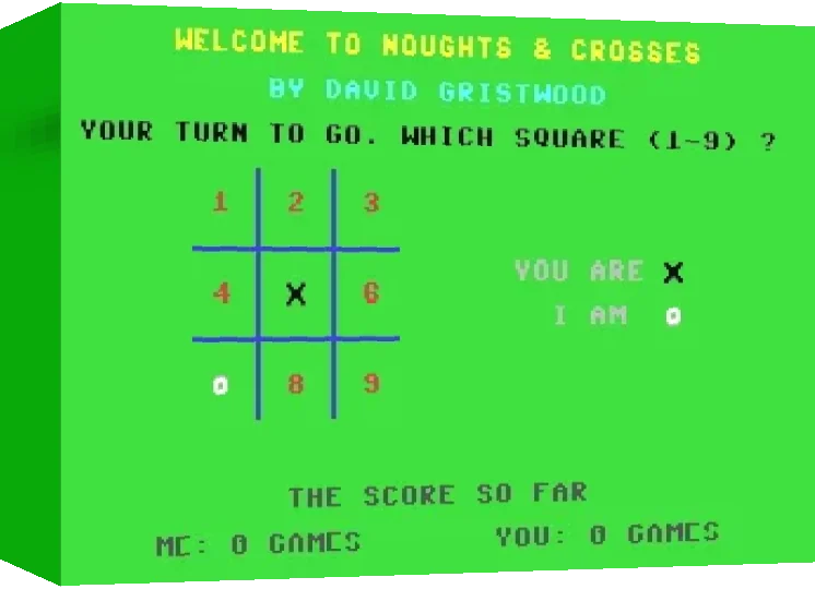 Noughts & Crosses — box-3D (WOR)