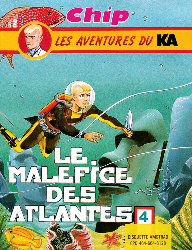 Maléfice Des Atlantes, Le box art