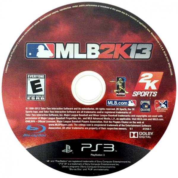 Major League Baseball 2k13 — support-2D (US)
