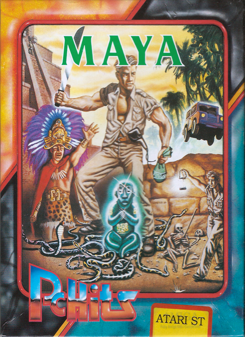 Fétiche Maya, Le box art