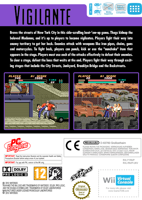 Vigilante — box-2D-back (EU)