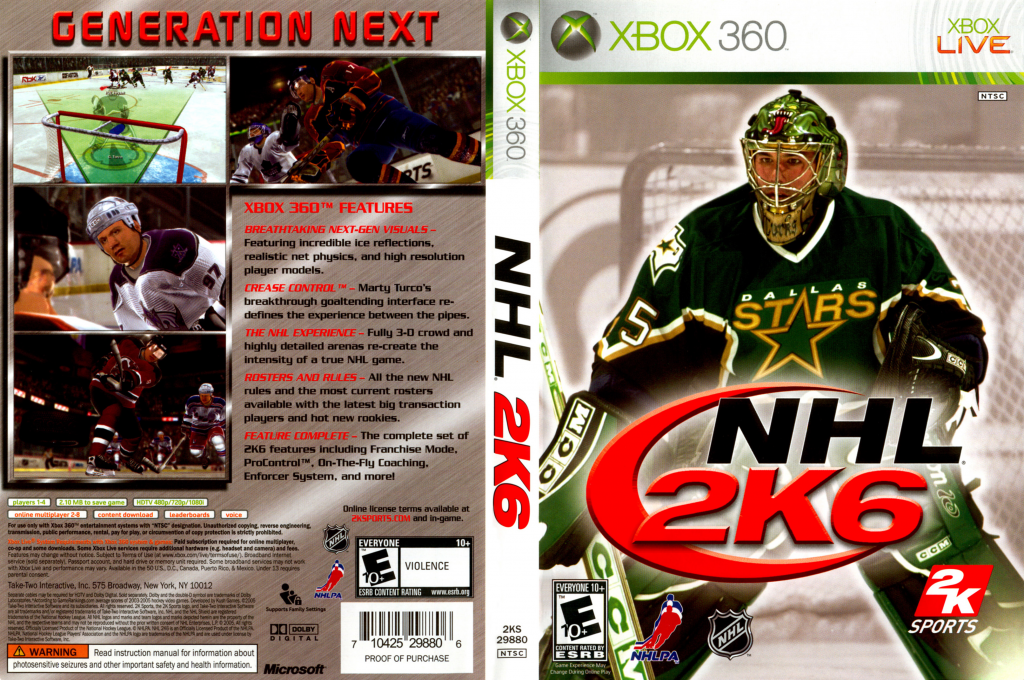 NHL 2K6 — box-texture (US)