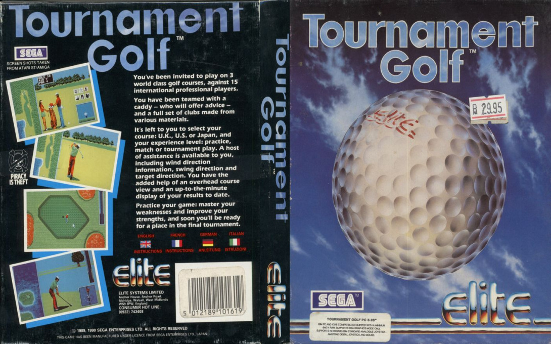Tournament Golf — box-texture (EU)