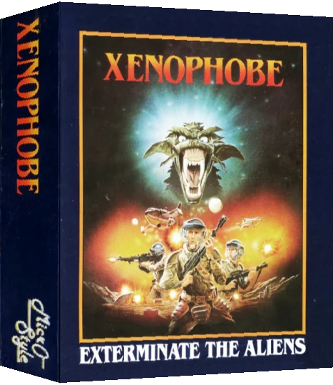 Xenophobe — box-3D (EU)