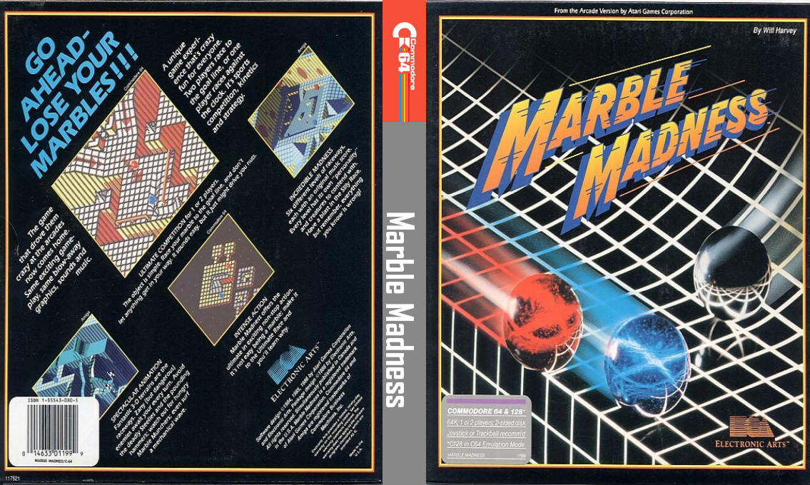 Marble Madness — box-texture (US)