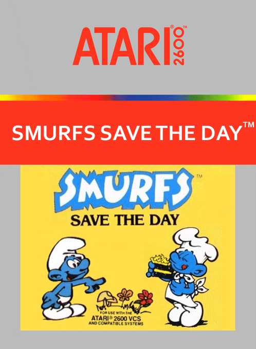 Smurfs Save The Day — box-2D (CUS)