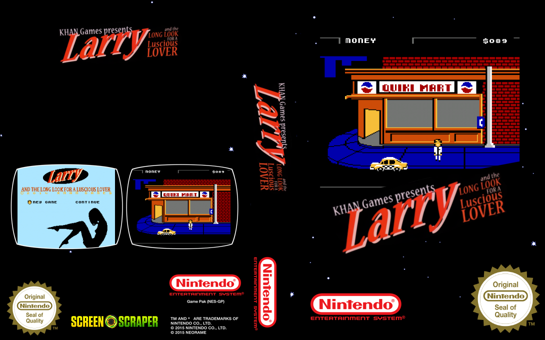Larry and the Long Look for a Luscious Lover — box-texture (SS)