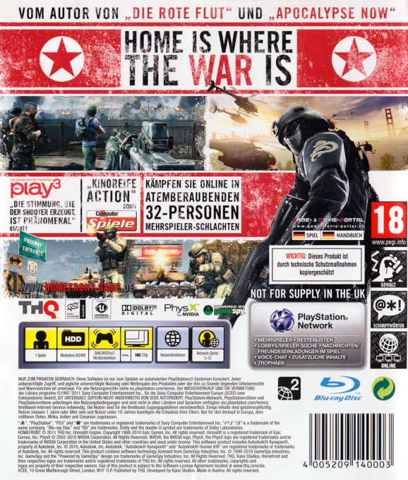 Homefront — box-2D-back (DE)
