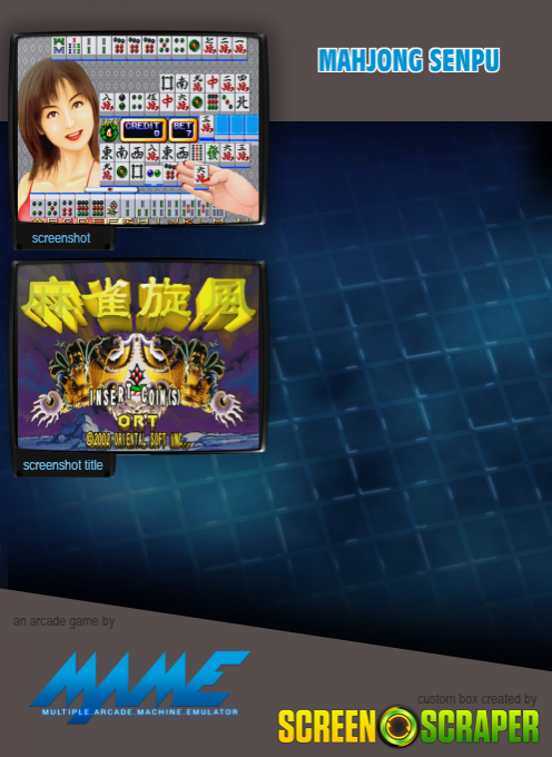 Mahjong Senpu — box-2D-back (SS)