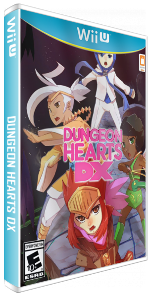 Dungeon Hearts DX — box-3D (US)