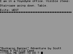 Buckaroo Banzai — ss (EU)