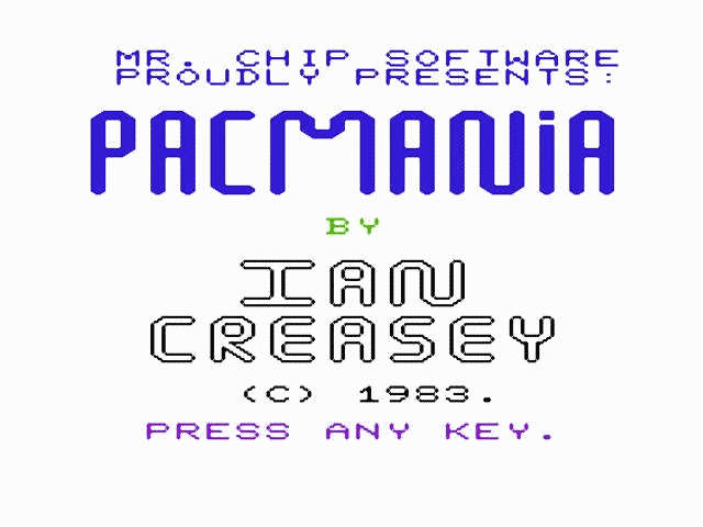 Pacmania — sstitle (WOR)
