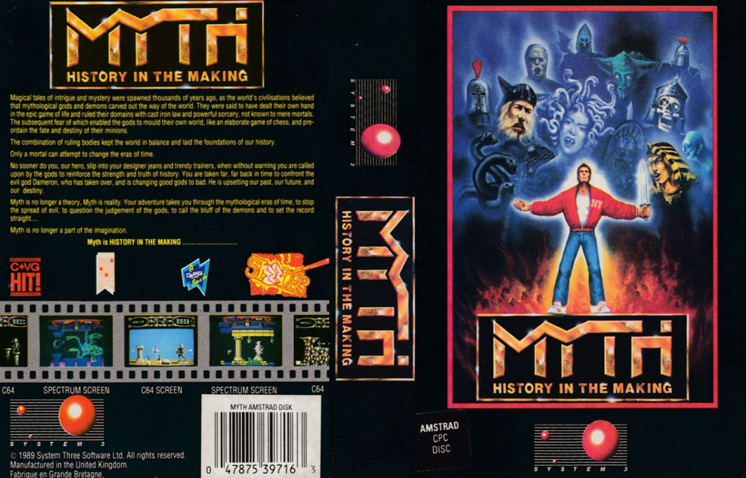 Myth - History In The Making — box-texture (EU)