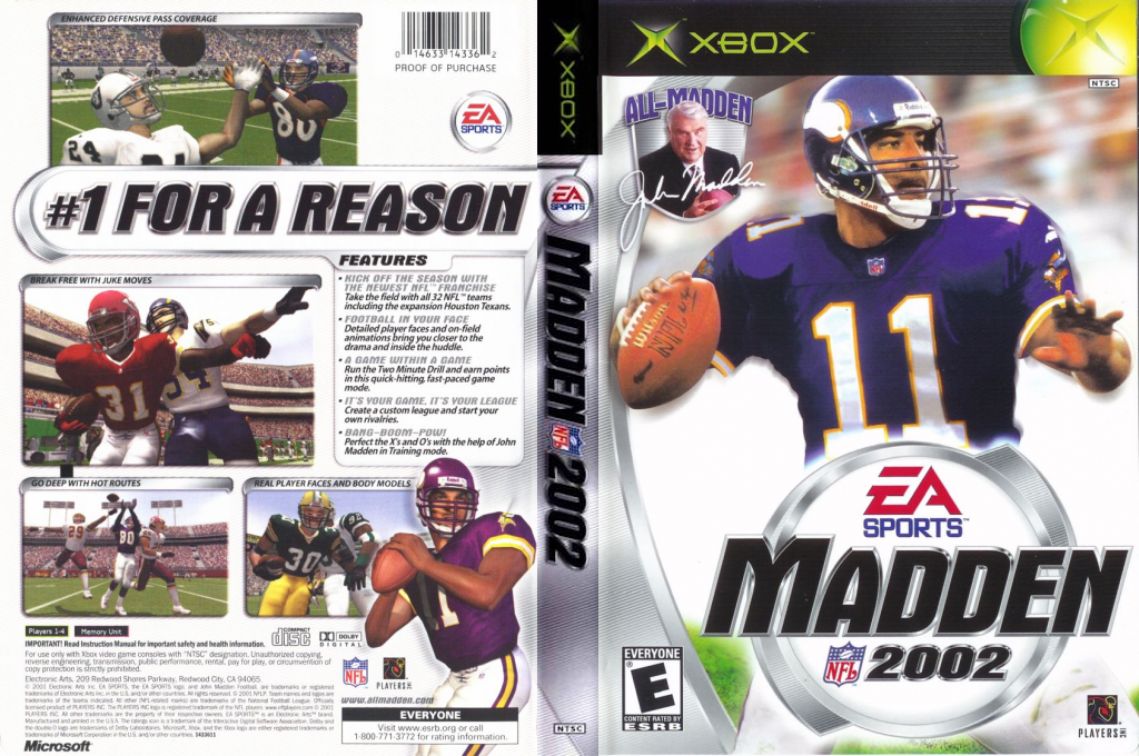 Madden NFL 2002 — box-texture (US)