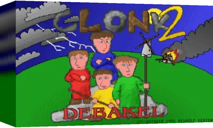 Clonk 2 - Debakel — box-3D (WOR)