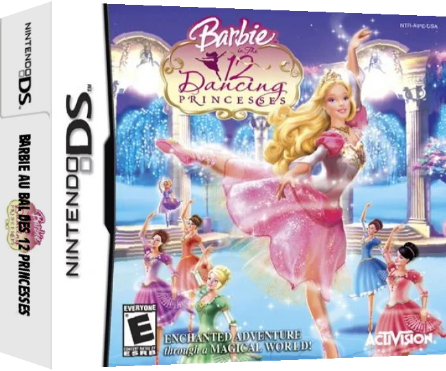 Barbie in the 12 Dancing Princesses — box-3D (US)