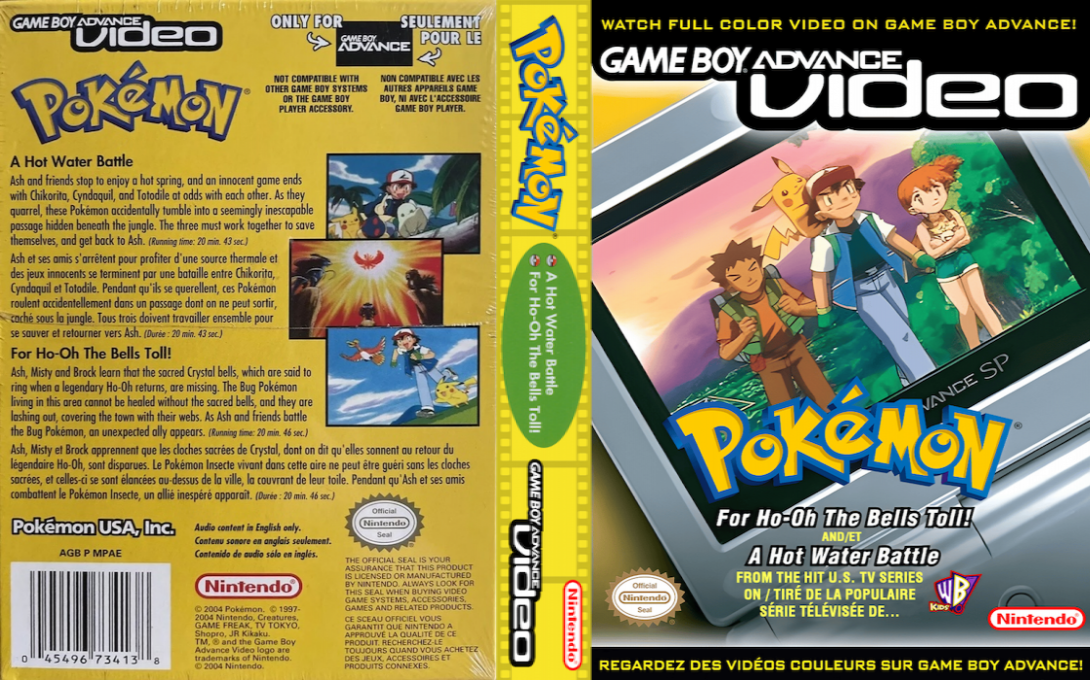 Game Boy Advance Video - Pokemon - Volume 2 — box-texture (CUS)