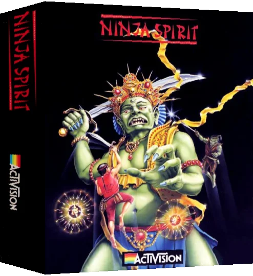 Ninja Spirit — box-3D (EU)